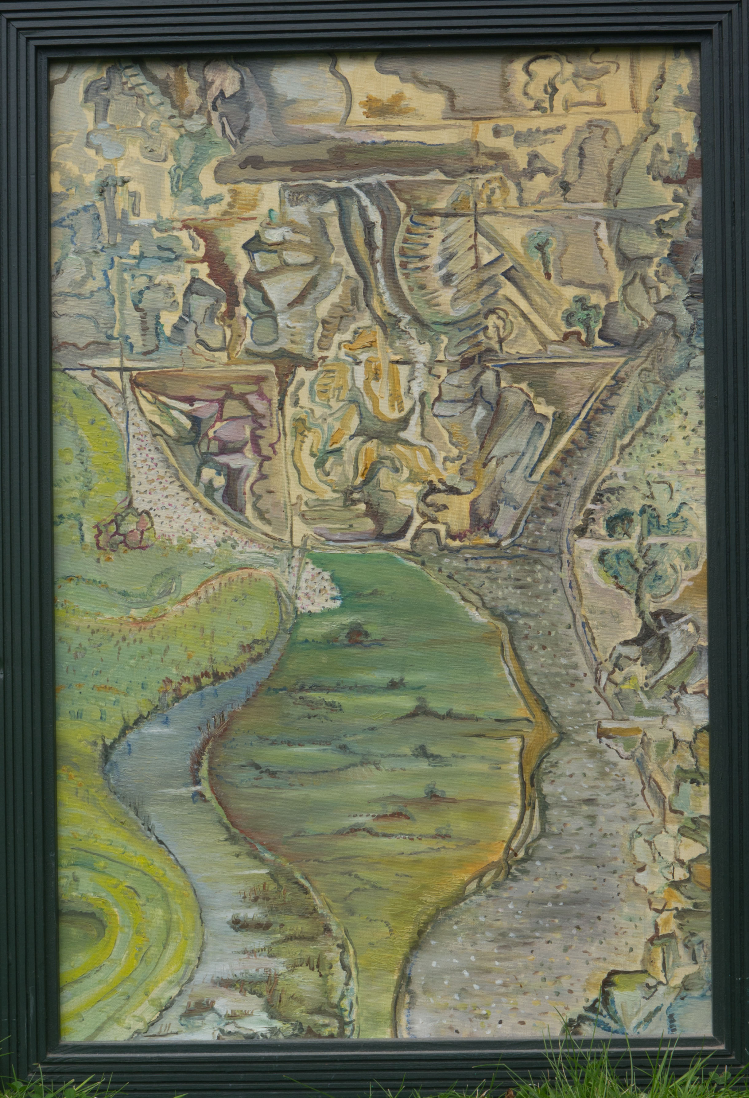 Peinture après une visite à Malham Cove